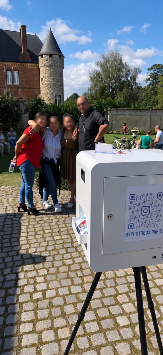 Photobooth en château